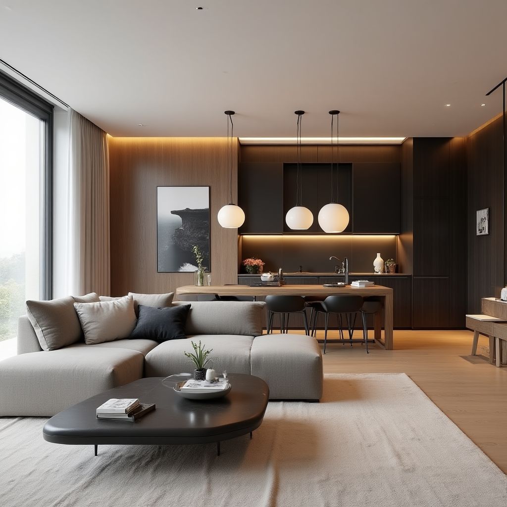 Współczesny design apartamentu w Krakowie