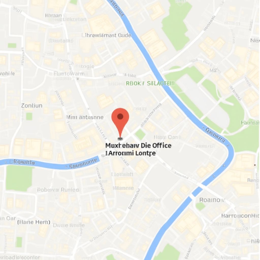 Mapa lokalizacji biura w Krakowie